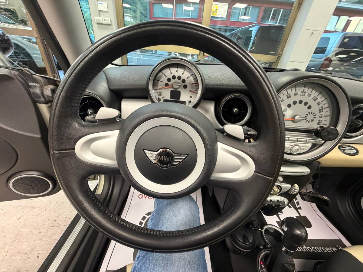 MINI COOPER CHILI 1.6 16V – AUTOMATICA – 120 CV Ok anche per i neopatentati 