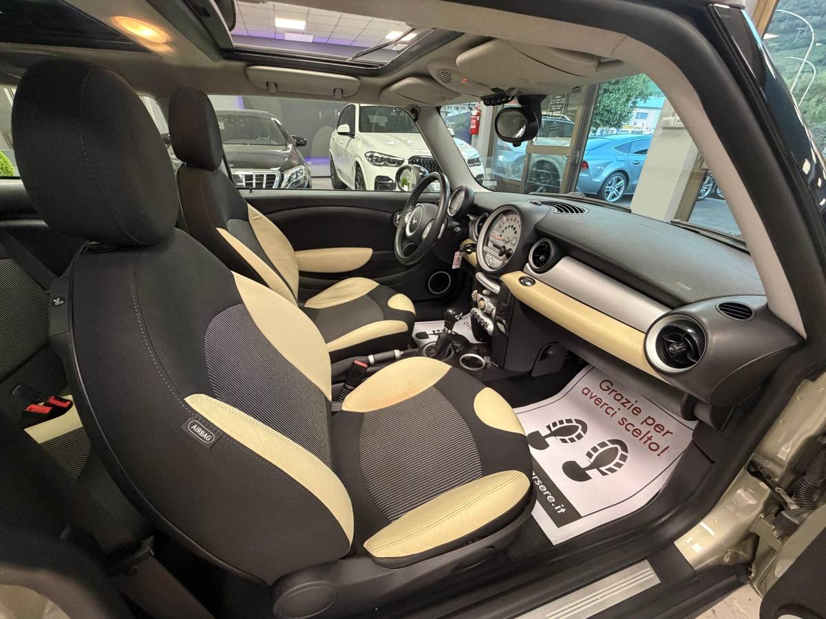 MINI COOPER CHILI 1.6 16V – AUTOMATICA – 120 CV Ok anche per i neopatentati 