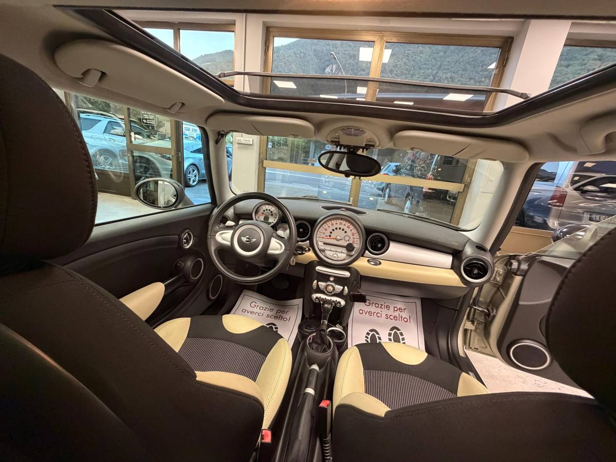 MINI COOPER CHILI 1.6 16V – AUTOMATICA – 120 CV Ok anche per i neopatentati 