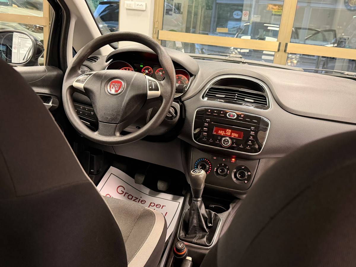 FIAT PUNTO 1.3 MJT II S&S 95 CV – EURO 5B OK NEOPATENTATI 